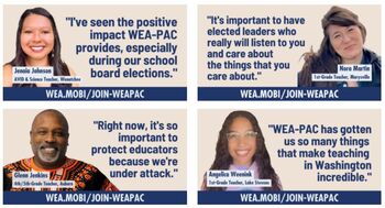WEA PAC testimonial